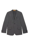 Tallia Kids' Solid Wool Blend Sport Coat In Grey