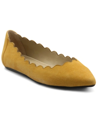 Adrienne Vittadini Women's Fox Flats Women's Shoes In Harvest