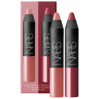 Nars Mini Velvet Matte Lipstick Pencil Duo Do Me Baby/ Bad Girl - Matte Chestnut Rose/ Matte Dusty Rose 2