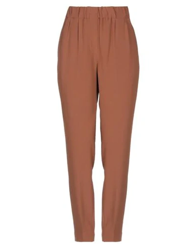 Brunello Cucinelli Pants In Brown