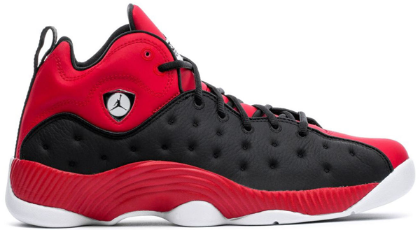 jumpman black and red