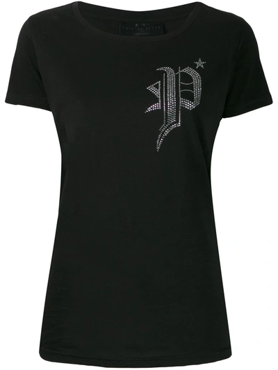 Philipp Plein Ss Gothic T-shirt In Black