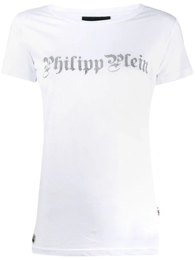 Philipp Plein Ss Skull T-shirt In White