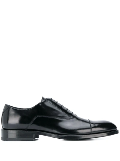 Jimmy Choo Falcon Oxford Shoes In Black