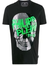 Philipp Plein Skull T-shirt In Black