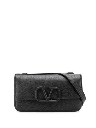 Valentino Garavani Vsling Belt Bag In Black