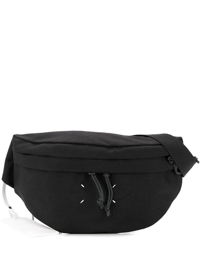 Maison Margiela 4-stitches Belt Bag In Black