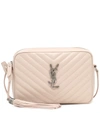 Saint Laurent Lou Camera Leather Crossbody Bag In Pink