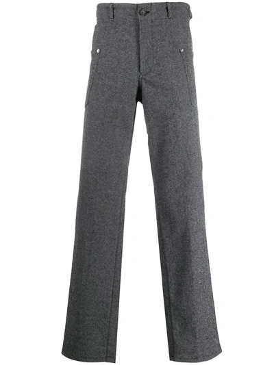 Pre-owned Comme Des Garçons 1990's Straight Leg Trousers In Grey