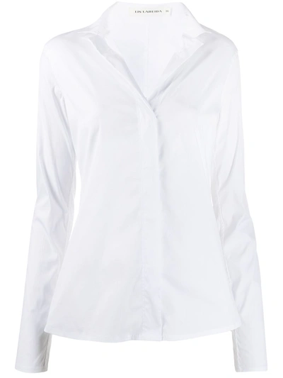 Lis Lareida Long-sleeve Fitted Shirt In White