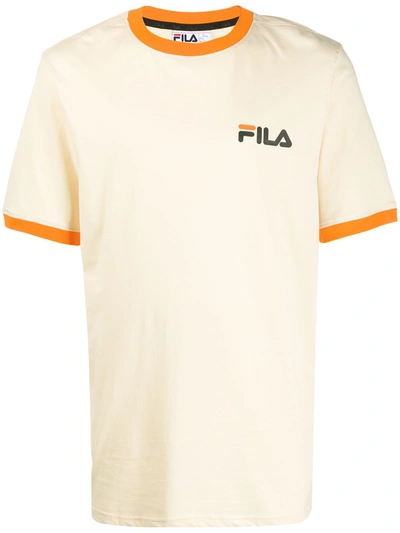 Fila Rosco Ringer T-shirt In Neutrals