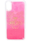 Kenzo Tiger Iphone X/xs Case In Fuchsia