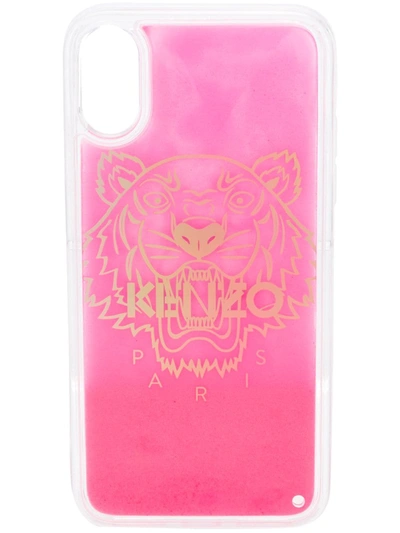 Kenzo Tiger Iphone X/xs Case In Pink