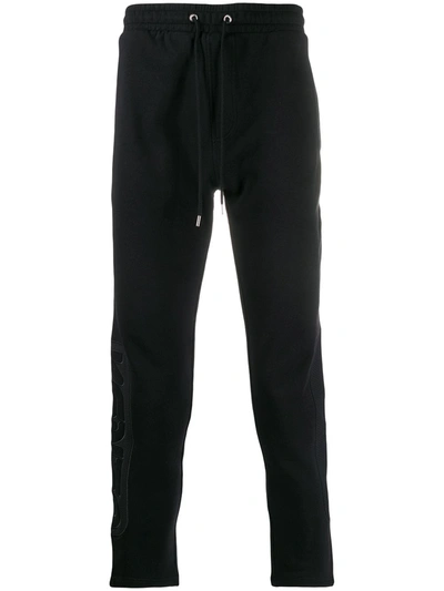 Kenzo Tapered Track Trousers In Black