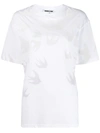 Mcq By Alexander Mcqueen Oversized Short-sleeve T-shirt In White