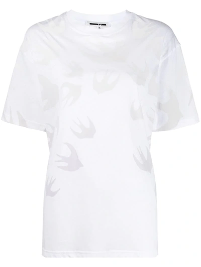 Mcq By Alexander Mcqueen Oversized Short-sleeve T-shirt In White
