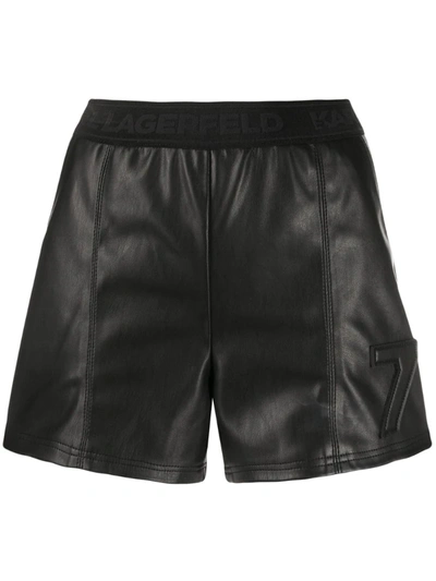 Karl Lagerfeld Rue St-guillaume Shorts In Black