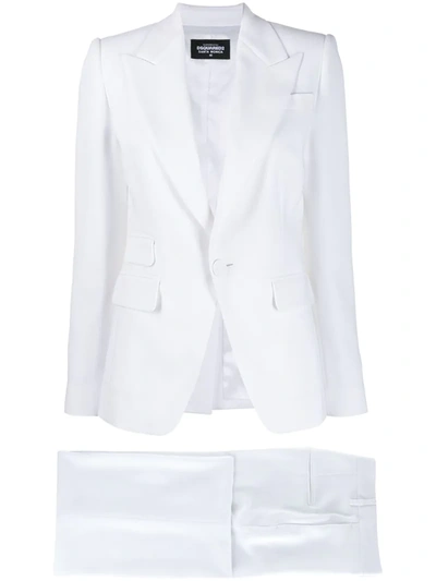 Dsquared2 Classic Suit In White