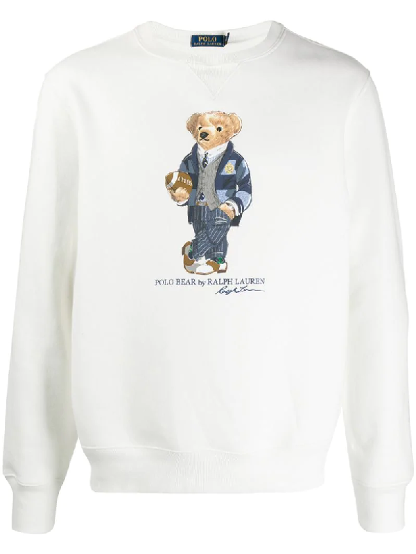 white polo bear sweater