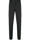 Valentino Stripe Detail Tailored Trousers In Black