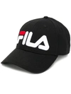 Fila Logo Embroidered Cap In Black