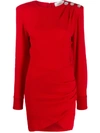 Ba&sh Sloane Mini Dress In Red