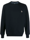 Ps By Paul Smith Embroidered Logo Sweatshirt In Blue