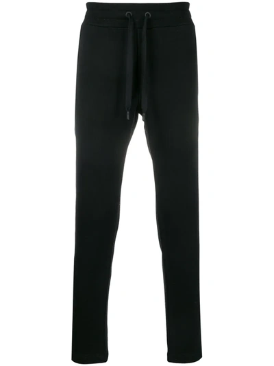 Dolce & Gabbana Dg Star Stripe Track Trousers In Black