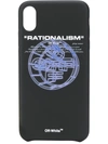Off-white 3d Crossed Off Printed Iphone Xs Case In 黑色