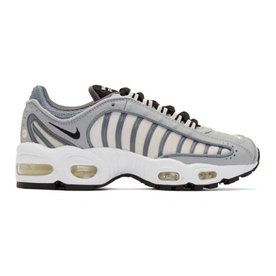 Nike Grey And White Air Max Tailwind Iv Sneakers In 006 Wolf Gr