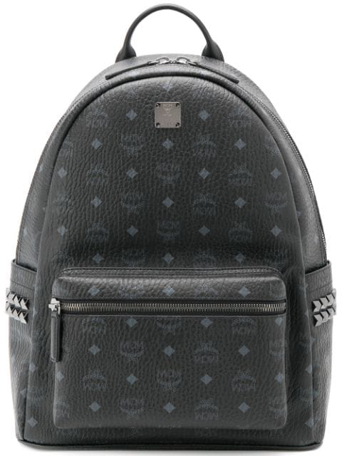 mcm black bookbag