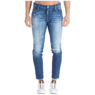 Dsquared2 Men's Jeans Denim Skater In Blue