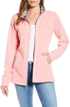 Tommy Bahama Palm Lights Aruba Zip Jacket In Pink Pool