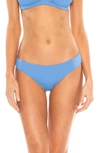 Becca Fine Line Ribbed Bikini Bottoms In Dawn