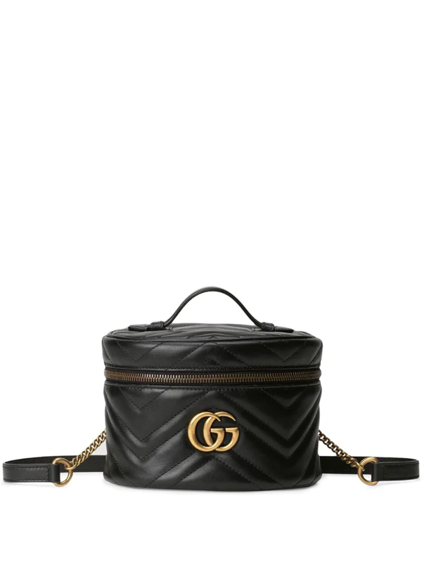 Gucci Gg Marmont Mini Leather Backpack 
