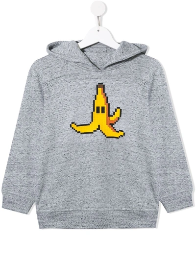 Mostly Heard Rarely Seen 8-bit Kids' Banana Peel Hoodie In Grey