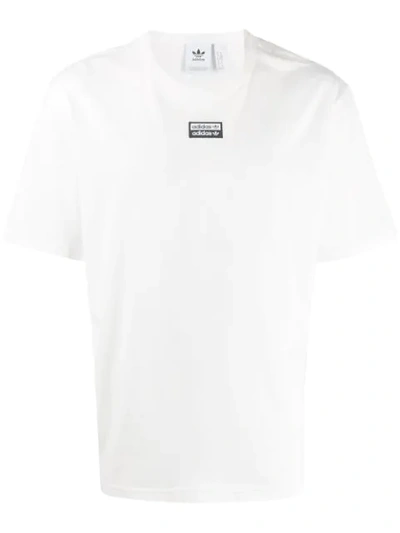 Cursus Wet en regelgeving Indiener Adidas Originals Central Vocal Logo T-shirt In White | ModeSens
