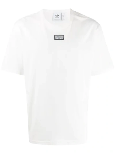 Adidas Originals Central Vocal Logo T-shirt In White | ModeSens