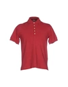 Massimo Alba Polo Shirt In Garnet