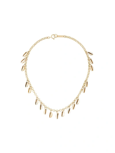 Isabel Marant Pukka-shell Necklace In Gold