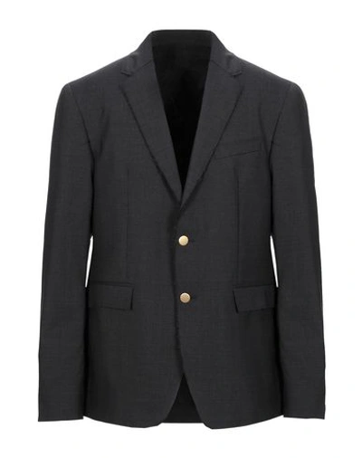 Mauro Grifoni Suit Jackets In Steel Grey