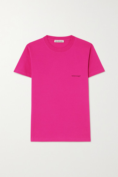 Balenciaga Printed Cotton-jersey T 