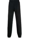 Gr-uniforma Melton Track Pants In Black