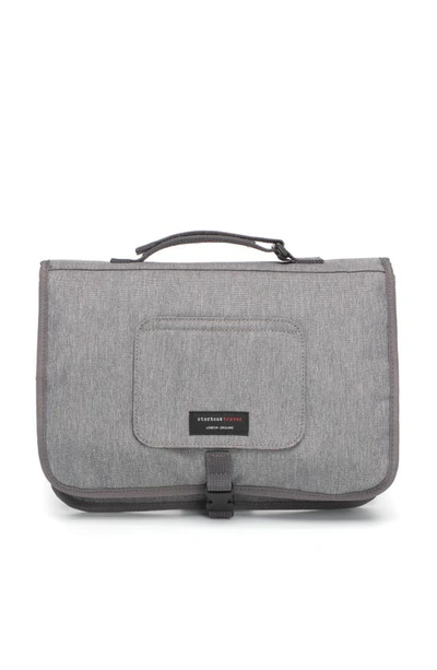 Storksak Babies' Travel Diaper Changing Station In Grey