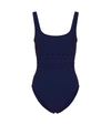 Karla Colletto Ines One Piece Swimsuit In Blue