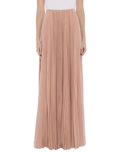 Rochas Long Skirts In Pink