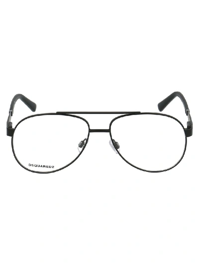 Dsquared2 Eyewear In Matte Black