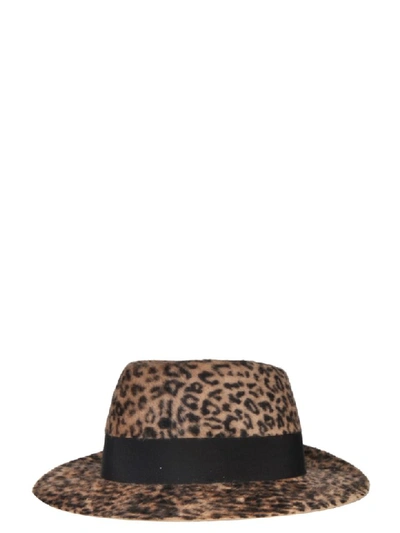 Saint Laurent Cappello In Brown