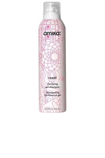 Amika Reset Scalp Clarifying Gel Shampoo 6.7 oz/ 200 ml In N,a