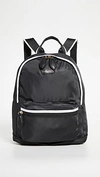 Paravel Mini Fold Up Backpack In Black